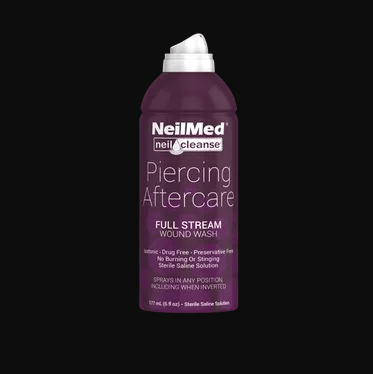 NeilMed NeilCleanse Piercing Aftercare Full Stream Spray