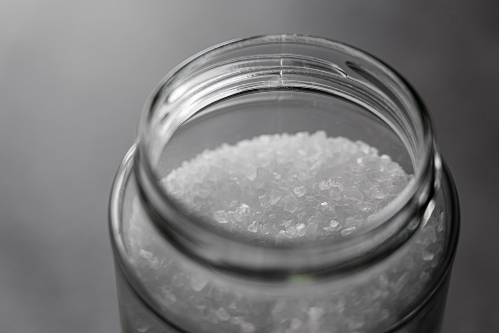 a jar of salt